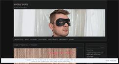 Desktop Screenshot of invisiblesports.com